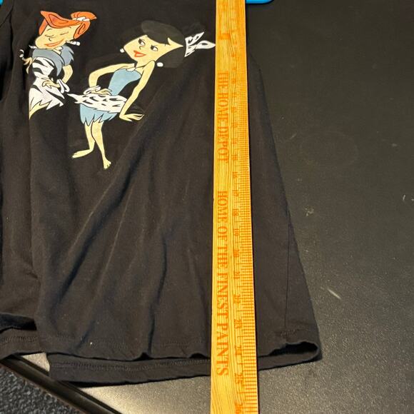 Flintstones Classic Fit Crew Tank  Cotton Betty & Wilma Black Size 0X Torrid - Picture 3 of 5